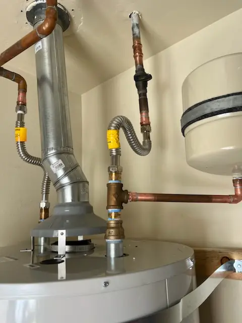 Water heater installation and plumbing repair in Valentine